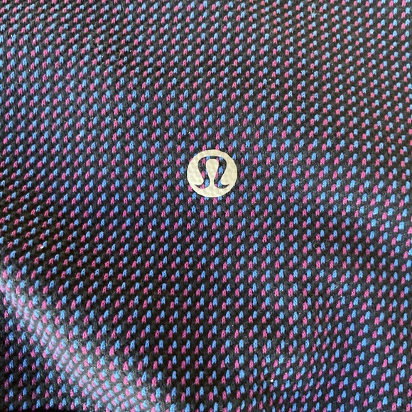 Lululemon Wunder Under Luon Hi-Rise Pant in Teeny Check Black Cerulean B… - Picture 5 of 7